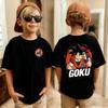 Anime Dragon Ball Kids Tshirt Son Goku Cute Cartoon Print Summer Boys Girls Loose Breathable Short Sleeve Clothing 312Y