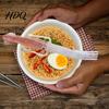 Posate Originali per Pranzo 2 Pezzi Forchetta per Noodle di Calamaro Antennae Resistenti al Calore Insalata Servizio