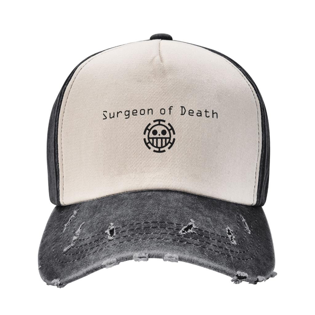 Hip Hop Tony Tony Chopper One Piece Flag Baseball Cap Distressed Denim Snapback Cap Outdoor Summer Adjustable Fit Caps Hat
