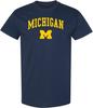 NCAA Arch Logo - NCAA Sports Team Color T Shirt