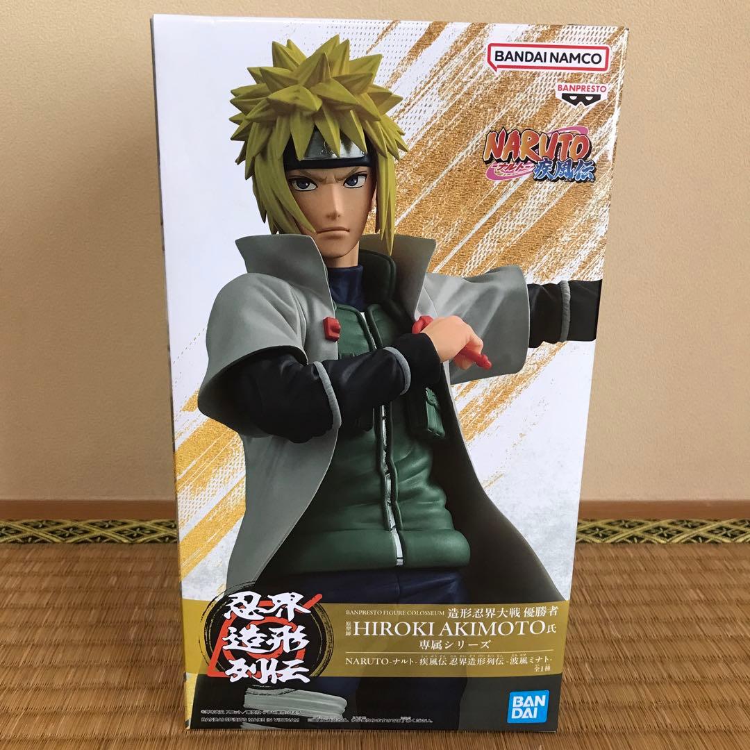 NARUTO Shippuden Ninja World Sculpture Series Minato Namikaze Figure