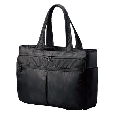 Bolsa Tote Grande Capacidade 19L Preta, 15,6 polegadas, Capacidade, Repelente à Água, Zíper Resistente, (BM-TBBGBK)