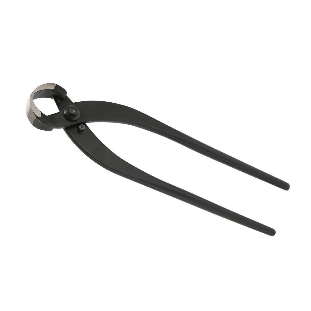 Professional Manganese Steel Bonsai Branch Cutter Concave Edge Round Knob Bonsai Knob Cutter Black Ergonomic Handle Bonsai Tools коричневый