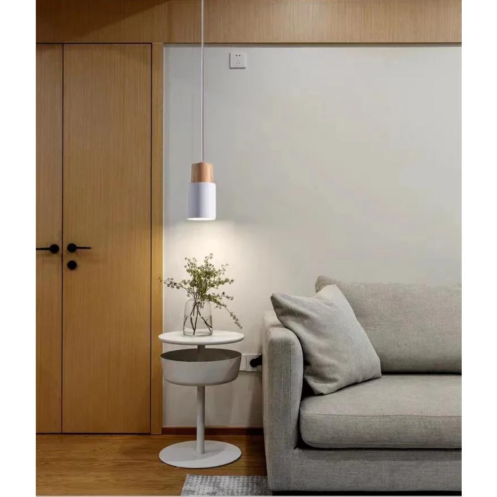 1/5/10Pcs Minimalist Pendant Chandelier Bedroom Bedside Lamp Modern Nordic Restaurant Single Head Small  Bar Counter
