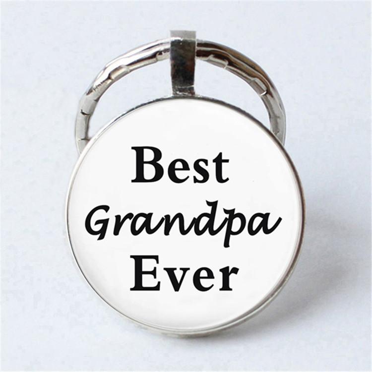 Keychain Accessories Pendant Floral Thanksgiving Text Good Friends Retro Personalized Keychain Gift Pendant