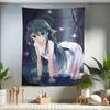 Horror Novel The Song Of Saya Hanging Bohemian Tapestry Hanging Tarot Hippie Wall Rugs Dorm Wall Hanging Home Decor