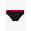 Men S gloSSy Number Banding Cotton Brief  0815311316 