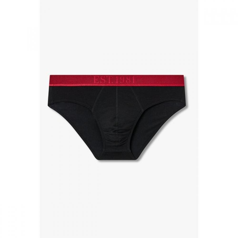 Emporio Armani Мужское хлопковое гладкое белье-бриф с номером 0815311316 S(95)