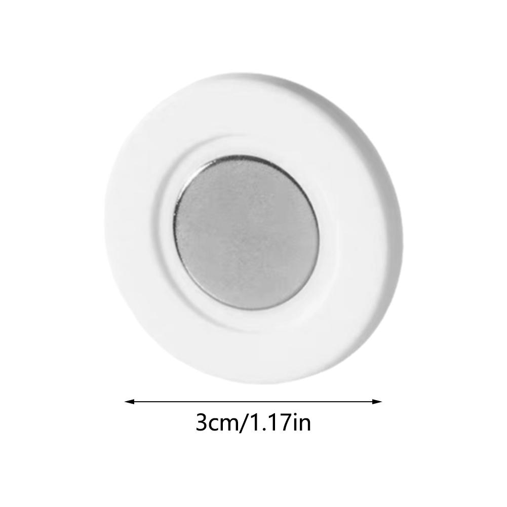 3/12pcs Magnetic Traceless Hooks Remote Control Organizer Storage Holder, Wall Mounting No Hole, Suitable for Back of TV