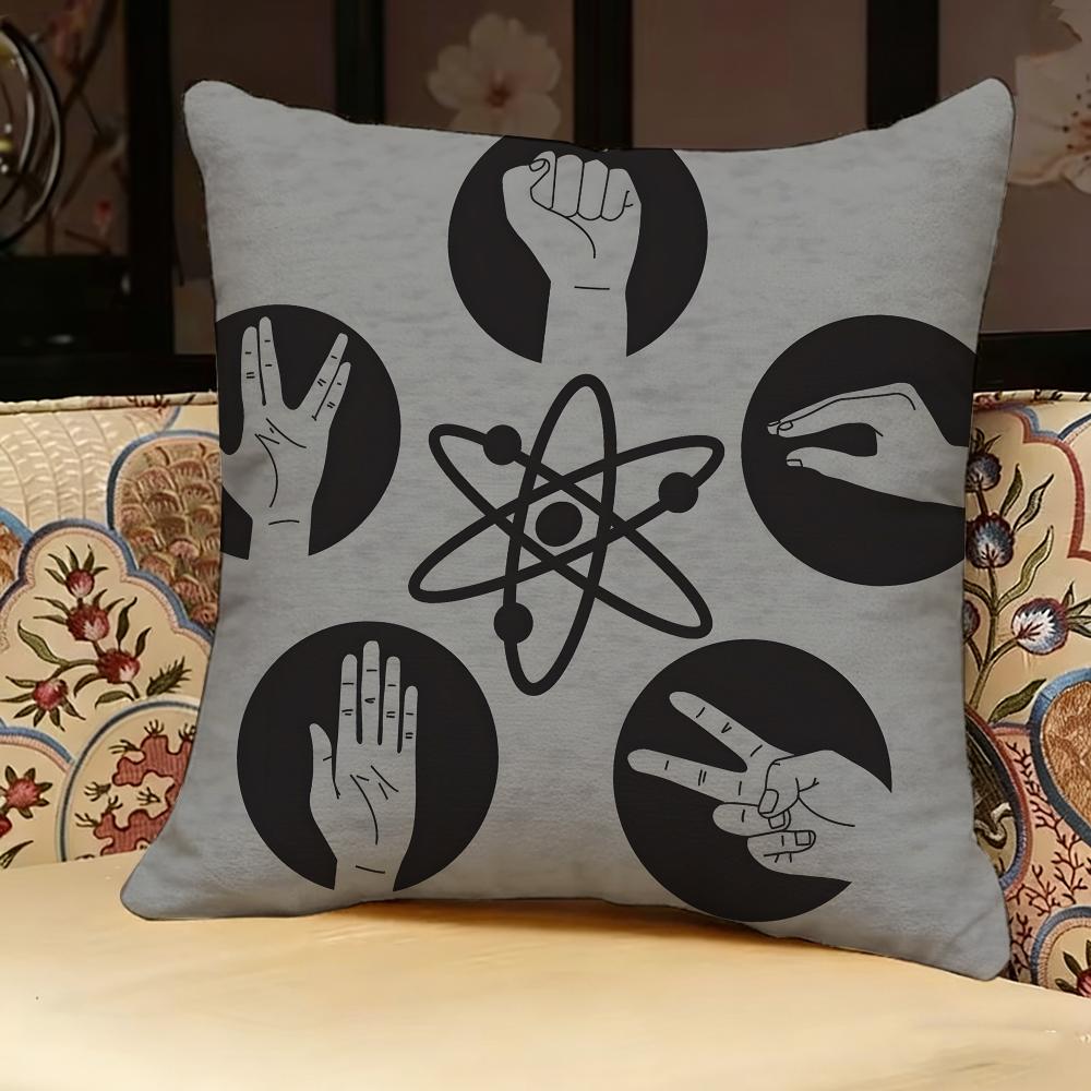 The Big Bang Theory Pillow Case Pillowcase Doublesided Printed Sofa Cushion Bedroom Headboard Pillow