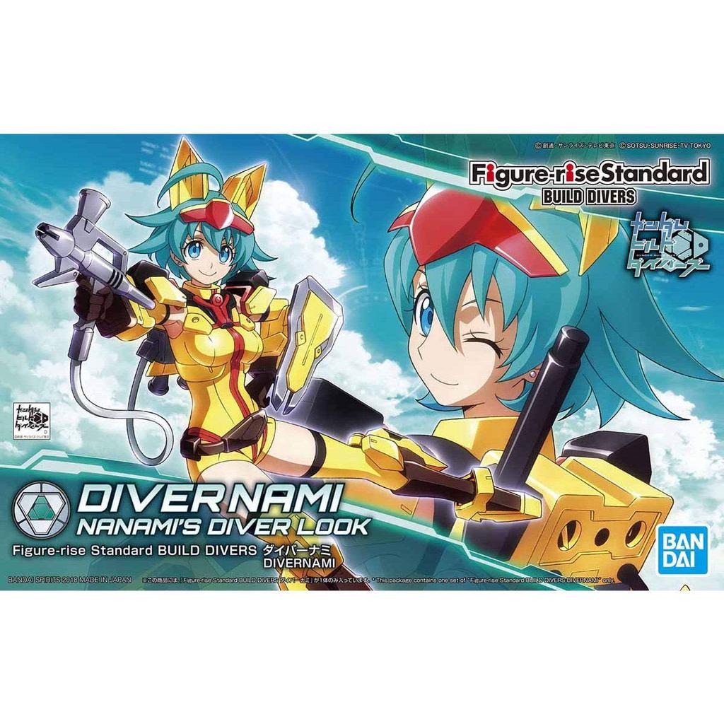 Figure-rise Standard Gundam Build Divers Divers Nami Pre-Colored Plastic Model