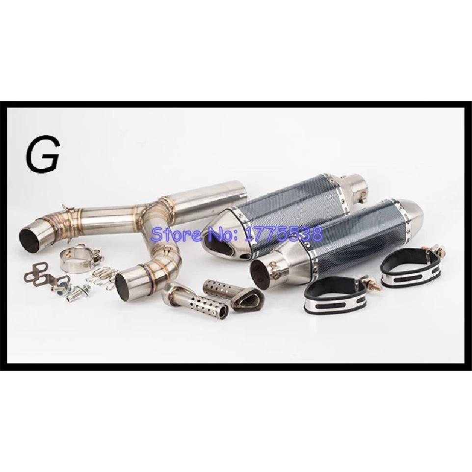 For Aprilia SHIVER 750 2008-16 Motorcycle Exhaust Muffler System Stainless Steel Motorbike Muffler Escape for Aprilia Shiver 750