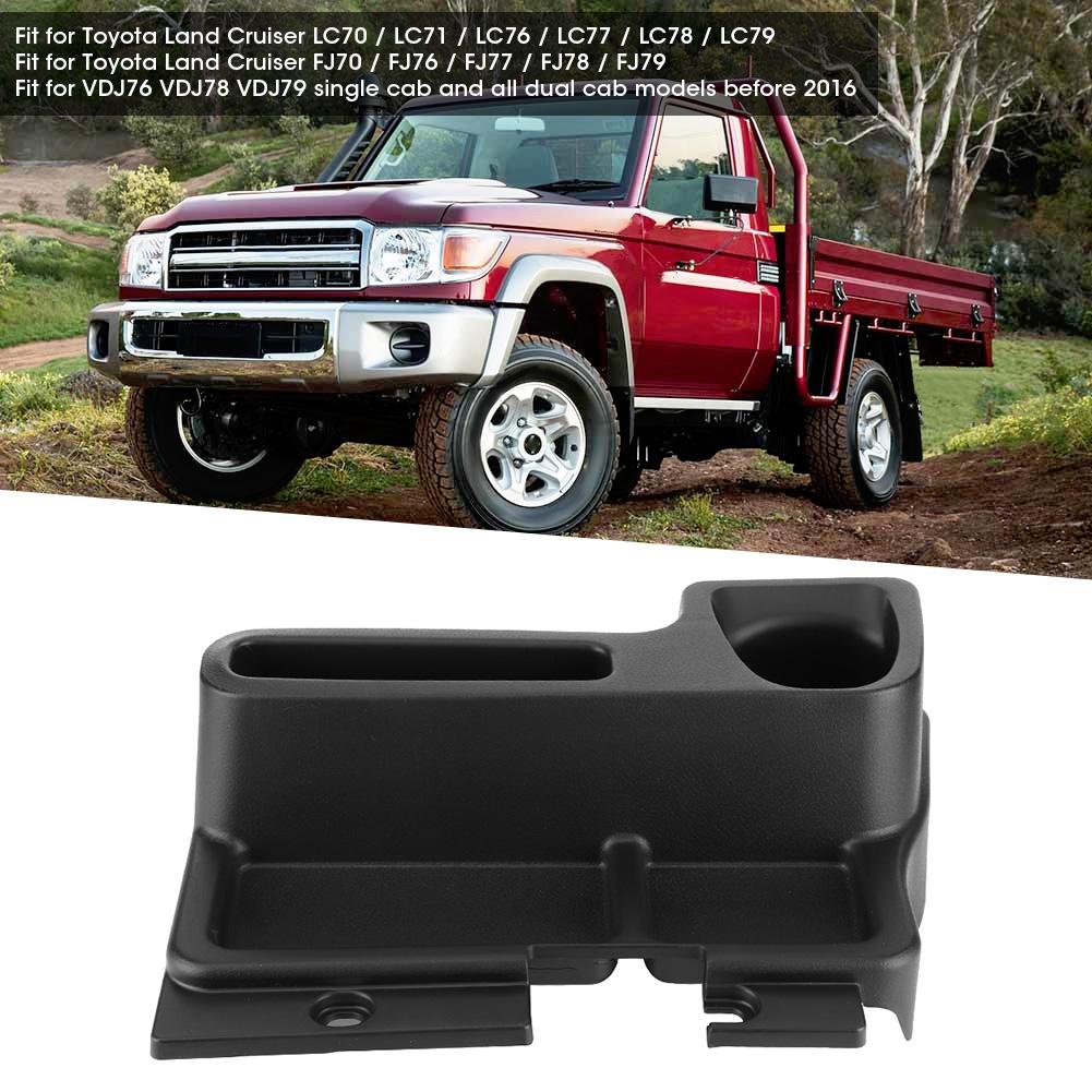 Interior Centre Console Storage Box Fit for Toyota Land Cruiser LC70 LC71 LC76 LC79 2008 2016