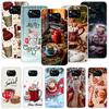 Winter Kaffee Weihnachten Handyhülle Für Xiaomi Poco F7 Ultra X7 X6 Pro X5 Redmi 15 15C 13 13C 12 12C 10 10A 10C 9 9A 9C 9T Hülle