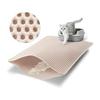 LOOBANI Cat Toilet Mat, Cat Litter Mat, Double Layer EVA, Cat Mat, Scattering Prevention, Odorless Large Grid, Cat Toilet Mat, Waterproof, Urine