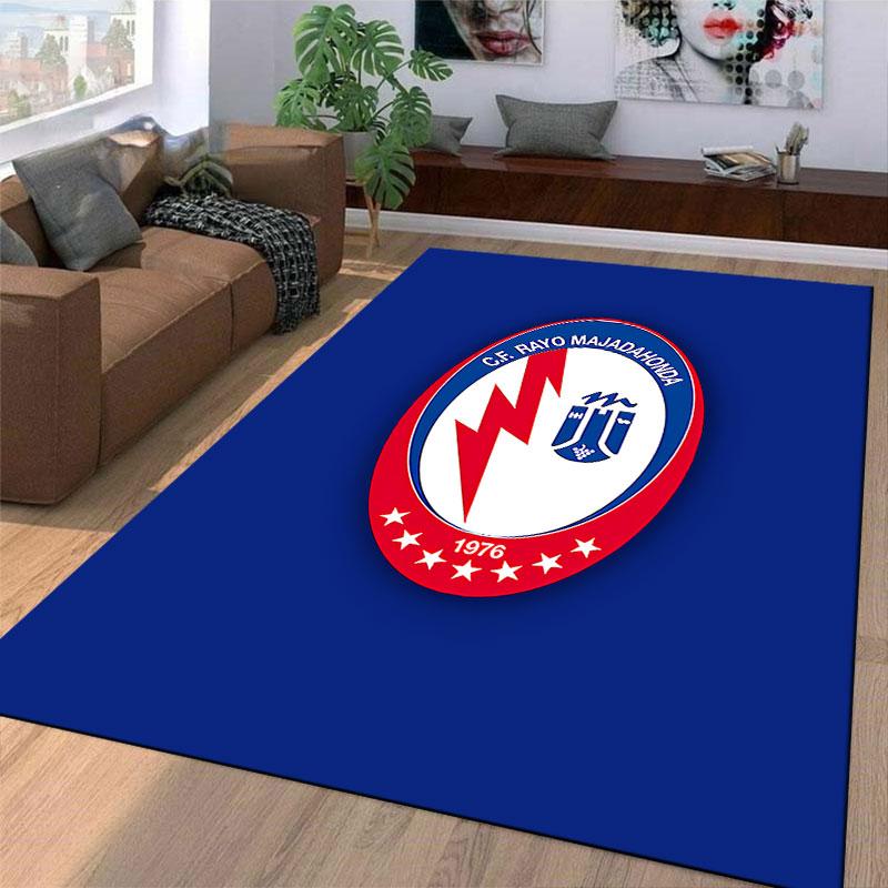 CF Rayo Majadahonda Logo Carpet suitable as a non-slip mat for the living room or bedroom sofa