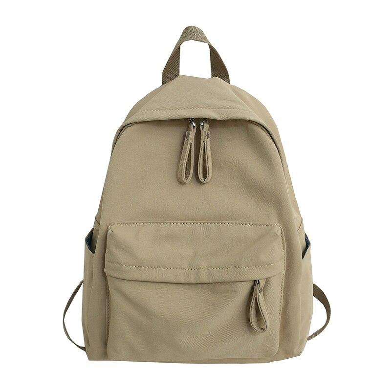 plain canvas backpack