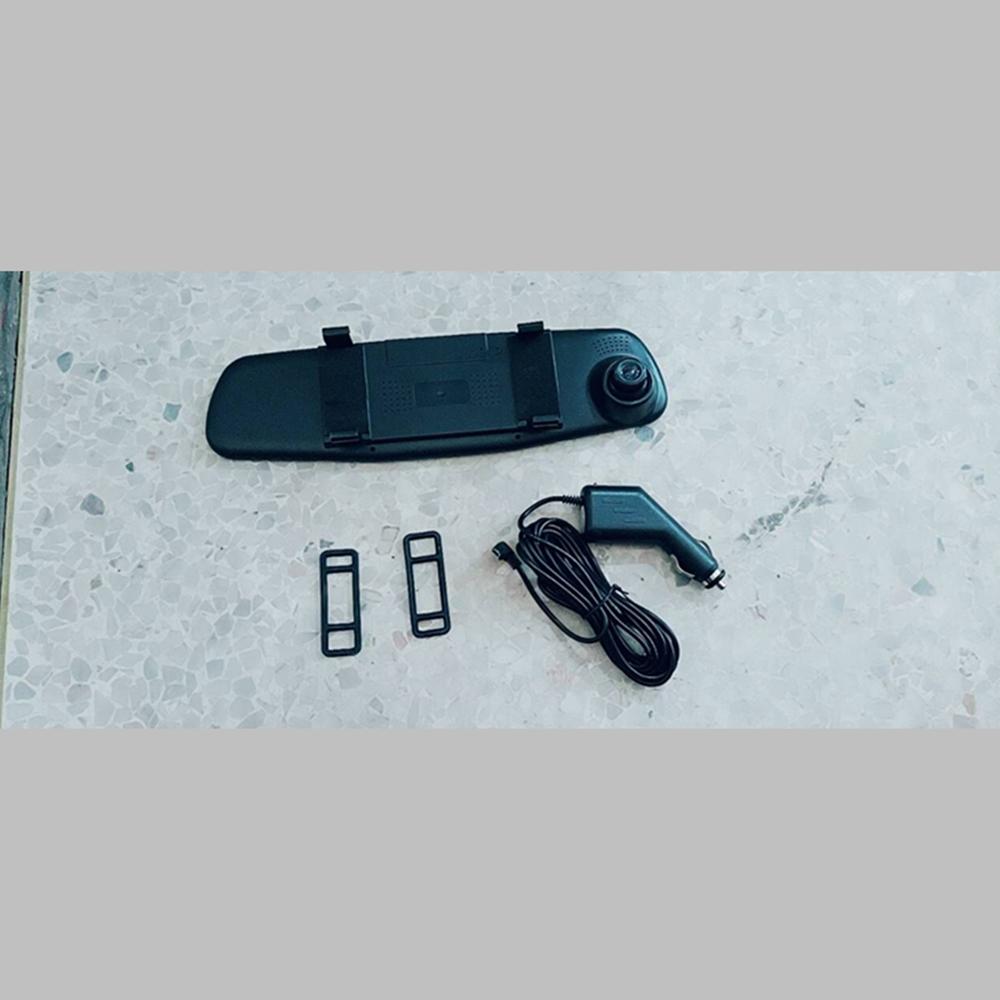 4.3 Inches Car Rearview Mirror Driving Video Recorder High Definition Display 1×