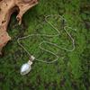 Collana Pendente a Goccia in Pietra di Luna Stile Etnico Vintage per Donna - Gioiello Boho Unico Regalo Gioielli in Pietra di Luna
