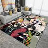 Cartoon Demon Slayer Area Rug Large,Carpet Rug for Living Room Children's Room Decoration,Kids Play Crawl Non-Slip Floor Mat