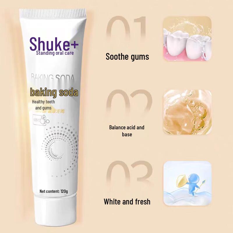 Shuke+ Baking Soda Toothpaste