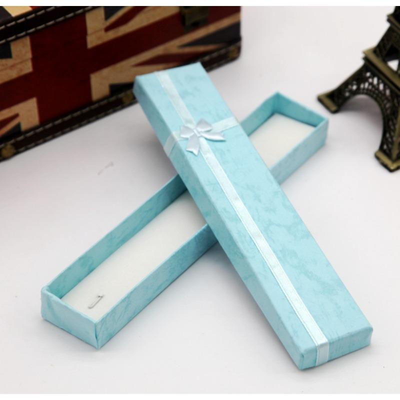 Gift Box Paperboard Box Long Box Necklace Box Jewelry Box