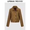 UR2026 Women's Retro Velvet Stand Collar Jacket