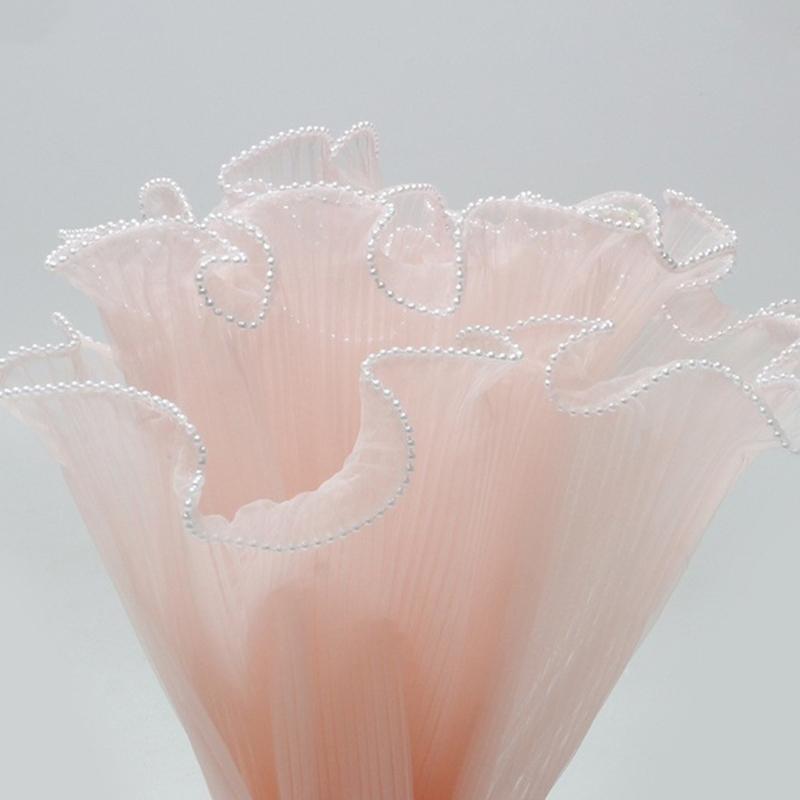 Delicate Transparent Tulle Fabric Trimming Sewing Tulle Fabric For Bridal Bouquet Arrangements And DIY Decor
