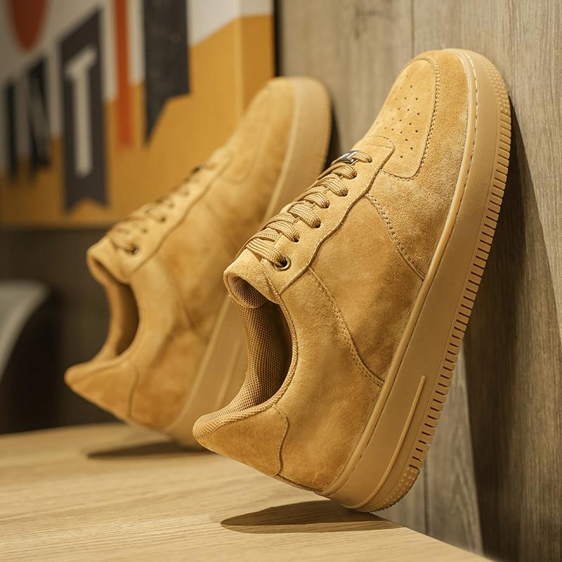 Fashion New Arrival Men's Casual Shoes Spring Autumn Men Sneakers Breathable Leather Skateboard Footwear Super Soft Male Tenis Masculino