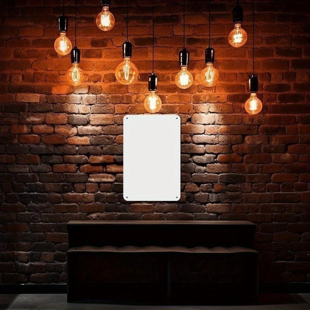 One Vintage Cow and Sunflower Metal Sign - Rustic Wall Art for Home, Office, Cafe, Bar & Garage Decor - Easy Hanging, Versatile