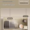 Wall-Mounted Kitchen Dish Cabinet
