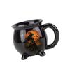 Halloweenský hrnek čarodějnický kotlík Pryskyřice Kreativní šálek na kávu na horké nápoje Kreativní kuchyňské nápojové sklo Dárkové