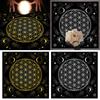 Forma pătrată Pendul Divinations Mat Față de masă Altar Jocuri de masă Pad de cărți Față de masă cu rune Covoraș metafizic pentru jocuri de masă