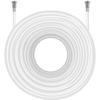 Câble Satellite - ARCAS - HDTV - 100 Mètres - Protection Contre Interférences - Gaine Plastique Blanche