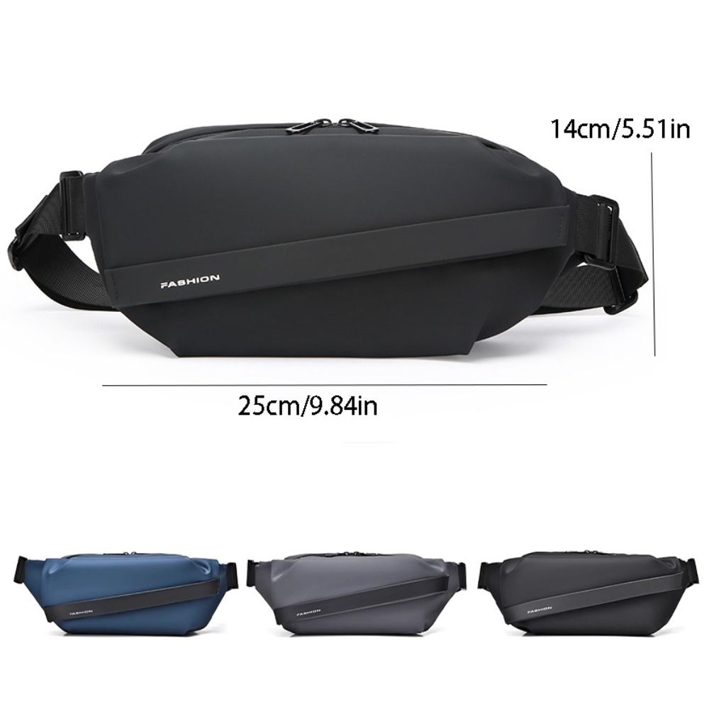 Larger Capacity Chest Bag Casual Style Shoulder Messenger Bag Waist Pack Bag  Business