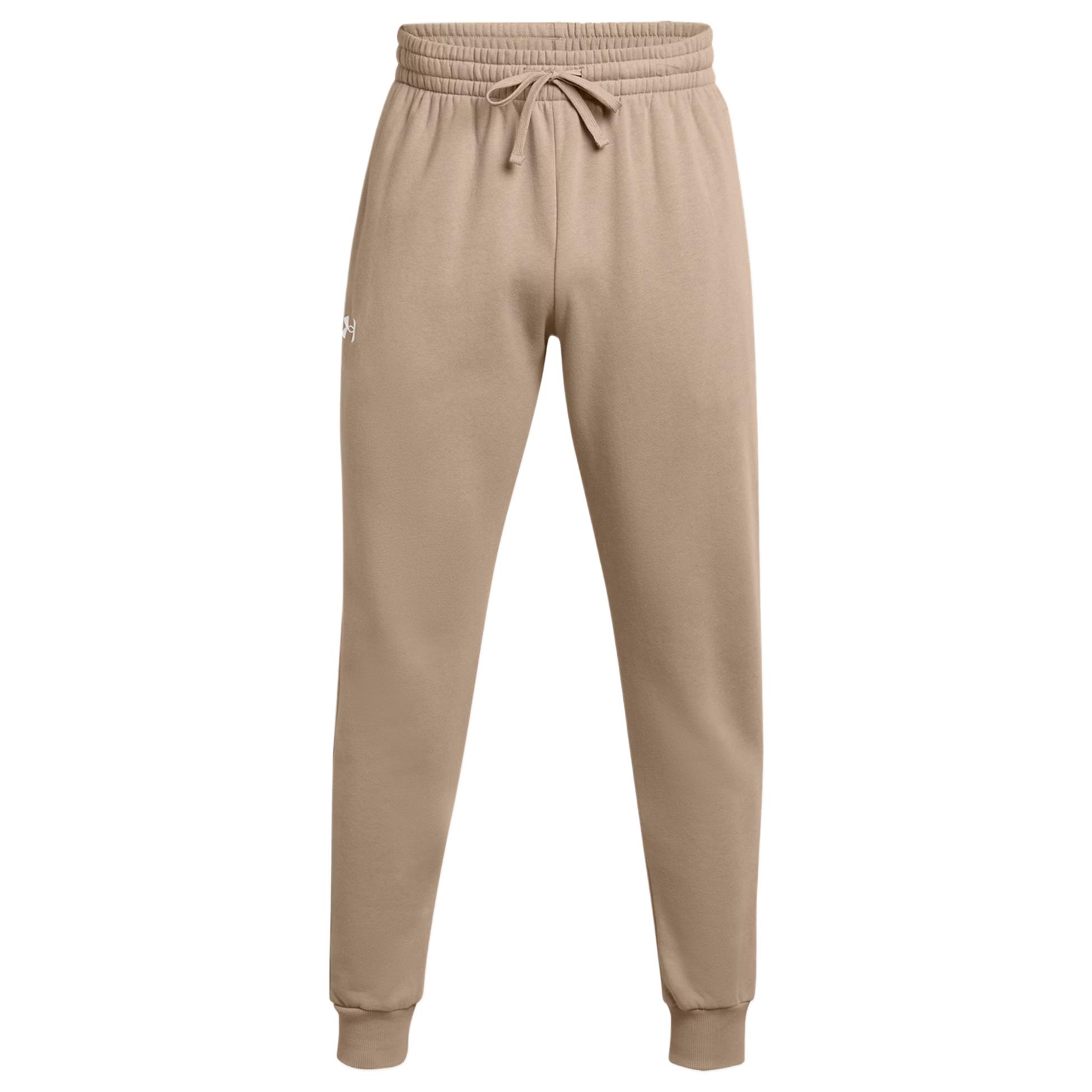 Under Armour Rival Fleece Comfortable Simple Drawstring Fleece Pants Men bottoms 1379867-236 XL