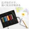 Tombow Colored Pencils, 36 Colors, Roll Case (Lightweight and Compact Storage), with Mini Pencil Sharpener, MJ-CRNQ36CQAAZ