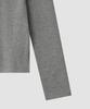 Deolil High-Neck Button Open T_Gray