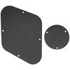 Musiclily Pro LP-Type Backplate Set with Control Cavity, Made In China, for Epiphone Les Paul Electric Guitars, 1-Ply Black
