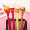 20/50PCS Delicious Hamburgers Cola Ice Cream High-quality Pen 0.5mm Fast Food Shape Student Writing Tools Suitable Teacher Gifts,Back School Office