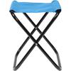 Folding camping stool, blue