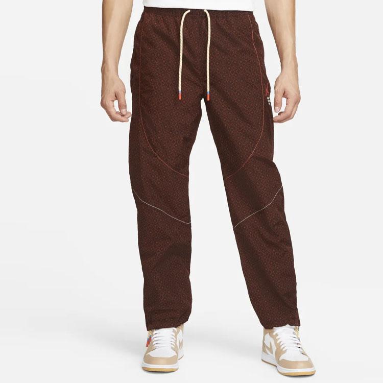 Jordan Maison Chateau Rouge X Loose Mid-Waist Knit Joggers Men Bottoms Light-Brown DN3659-226
