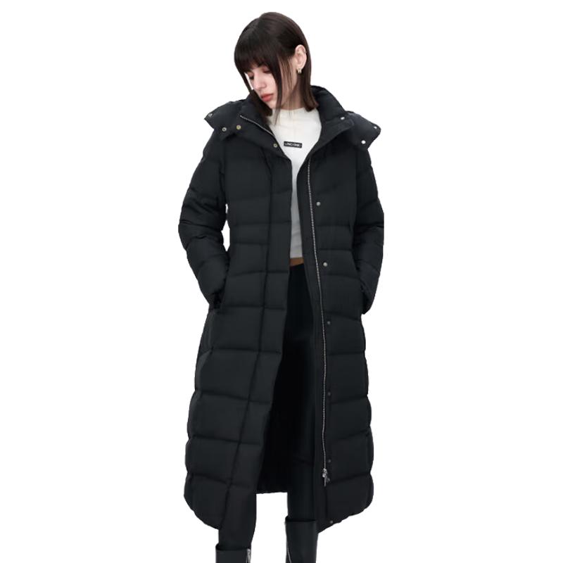 

Jinyujie Women s Slim Fit Long Puffer Down Jacket L