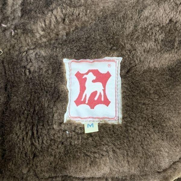 Hergestellt in Bulgarien Osteuropa Handel Lammfell Premium Shearling Mantel Oberteil Herren M Braun Ranchmantel(GEBRAUCHT)