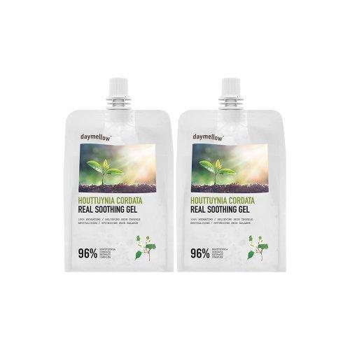 Daymellow Houttuynia Cordata / Tremella Fuciformis Real Soothing Gel * 2pcs Houttuynia Cordata 2pcs