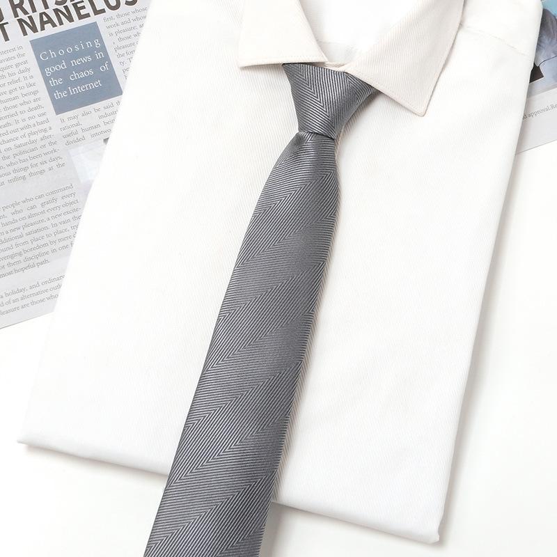 Men's Zipper Tie, Knot-free Business Formal Tie