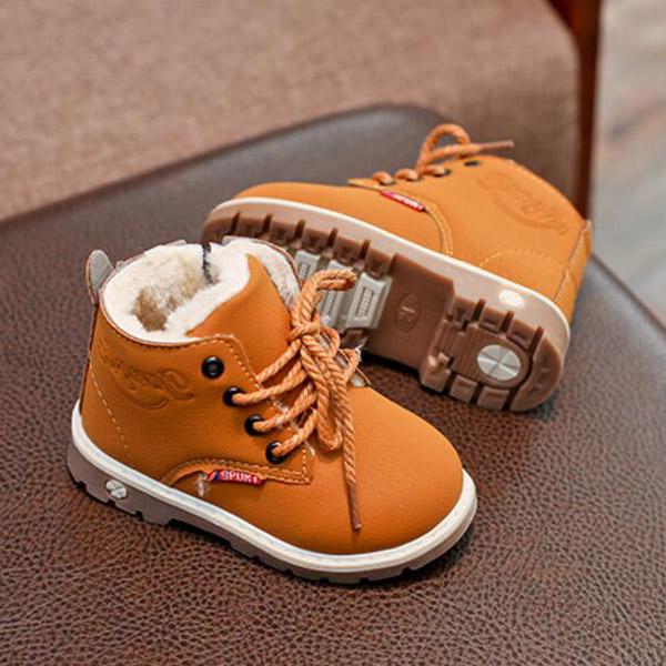 Водонепроницаемая детская зимняя обувь — фото 7