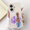 Für Realme Note 60 Hülle Luxus Kunst Bemaltes Cover Stoßfest Weiches Silikon Handyhülle Für Realme Note 50 Note50 Note60 Rückseite