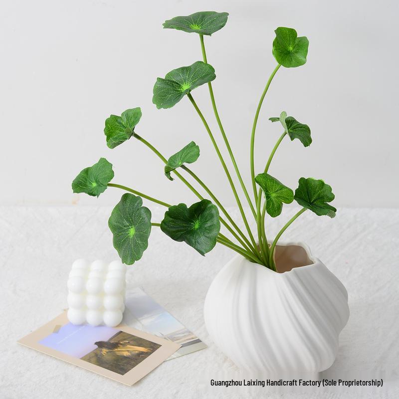 Artificial Lotus Flower for Home Decor - Water Lily Ornament for Living Room, Buddhist Hall, Pond, or Fish Tank