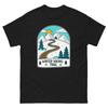 Winter Hiking Trail Mountain Ski Resort Town T-Shirt